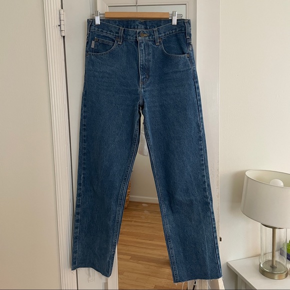 Carhartt Relaxed Fit Blue Jeans 30x32 - Picture 2 of 9